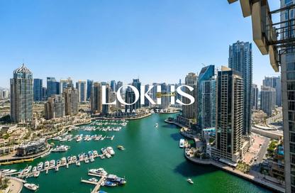 Apartment - 3 Bedrooms - 3 Bathrooms for rent in Damac Heights - Dubai Marina - Dubai