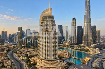 Apartment - 2 - 3 for rent in The Address Residence Fountain Views 2 - The Address Residence Fountain Views - Downtown Dubai - Dubai