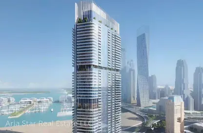 Apartment - 3 Bedrooms - 4 Bathrooms for sale in Habtoor Grand Residences - Dubai Marina - Dubai