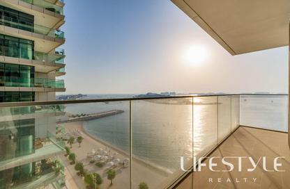 شقة - 2 غرف نوم - 2 حمامات للايجار في برج Beach Isle 1 - بيتش آيل - إعمار بيتشفرونت - دبي هاربور - دبي