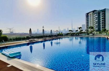 Apartment - Studio - 1 Bathroom for rent in Azizi Riviera 1 - Azizi Riviera - Meydan One - Meydan - Dubai