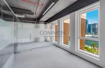 Office Space - Studio - 1 Bathroom for rent in Churchill Executive Tower - Churchill Towers - Business Bay - Dubai