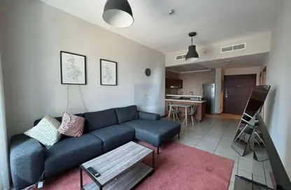 Apartment - 1 Bedroom - 2 Bathrooms for rent in Sulafa Tower - Dubai Marina - Dubai