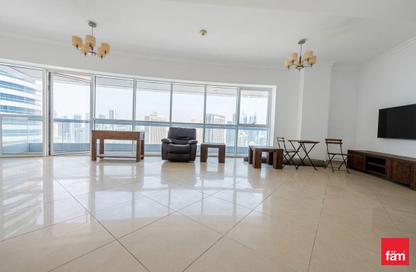 Apartment - 3 Bedrooms - 3 Bathrooms for rent in Saba Tower 2 - JLT Cluster Q - Jumeirah Lake Towers - Dubai
