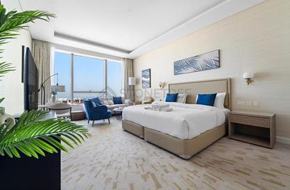 Apartment - Studio - 1 Bathroom for rent in The Palm Tower - Palm Jumeirah - Dubai