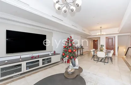 Apartment - 3 Bedrooms - 5 Bathrooms for rent in The Fairmont Palm Residence South - The Fairmont Palm Residences - Palm Jumeirah - Dubai