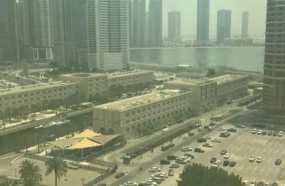 Apartment - 2 Bedrooms - 2 Bathrooms for rent in Thuraya Al Majaz Building - Al Majaz 3 - Al Majaz - Sharjah