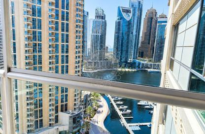 Apartment - 2 - 3 for rent in Al Yass Tower - Dubai Marina Towers - Dubai Marina - Dubai