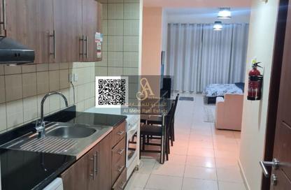 Apartment - Studio - 1 Bathroom for rent in Ajman One Tower 1 - Ajman One - Ajman Downtown - Ajman