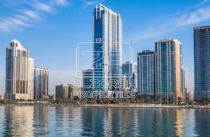 شقة - 3 غرف نوم - 4 حمامات للبيع في برج الوطن - طريق كورنيش عجمان - عجمان شقة - 3 غرف نوم - 4 حمامات للبيع في برج الوطن - طريق كورنيش عجمان - عجمان