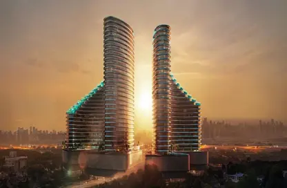 Apartment - Studio - 1 Bathroom for sale in Binghatti Skyflame 2 - Binghatti Skyflame - Majan - Dubai Land - Dubai