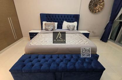 Apartment - 1 Bedroom - 2 Bathrooms for rent in Gulfa Towers - Al Rashidiya 1 - Al Rashidiya - Ajman