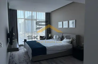 Apartment - Studio - 1 Bathroom for rent in Damac Maison Prive A - Damac Maison Prive - Business Bay - Dubai