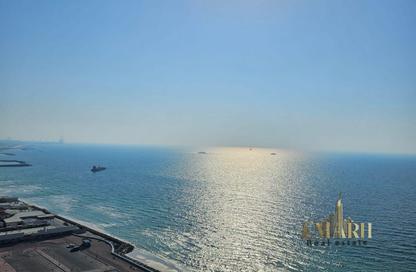 Duplex - 3 Bedrooms - 4 Bathrooms for rent in Corniche Tower - Ajman Corniche Road - Ajman