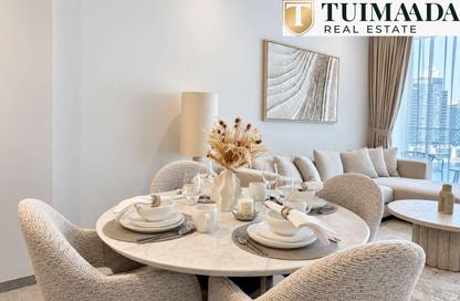 Apartment - 1 - 2 for rent in Peninsula Four - Peninsula - Business Bay - Dubai
