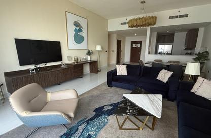 Apartment - 3 - 5 for rent in Palm View - Dubai Media City - Dubai
