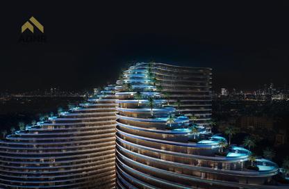 Apartment - 1 Bedroom - 2 Bathrooms for sale in Binghatti Skyflame 1 - Binghatti Skyflame - Majan - Dubai
