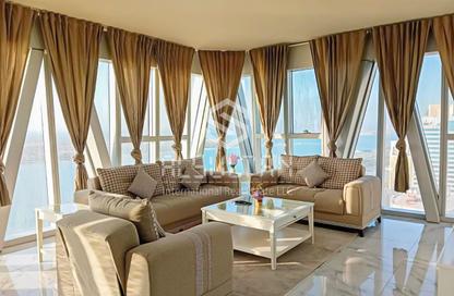 Apartment - 3 Bedrooms - 3 Bathrooms for rent in Al Jazeera Tower - Corniche Road - Abu Dhabi