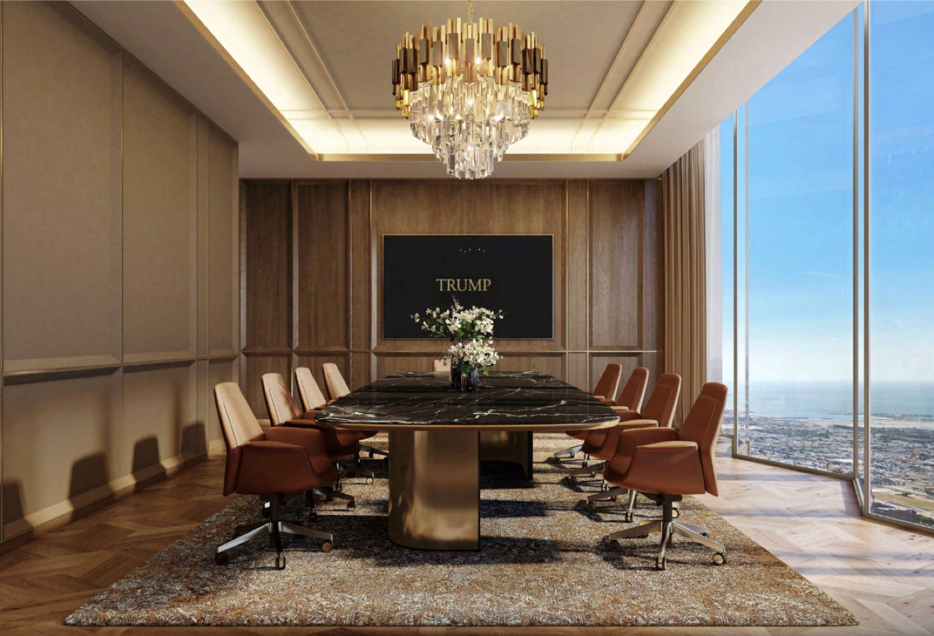 Branded 2BR | High Floor | Sea View | Trump Tower — image 14