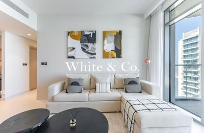 Apartment - 1 - 1 for rent in Marina Vista Tower 2 - Marina Vista - Emaar Beachfront - Dubai Harbour - Dubai