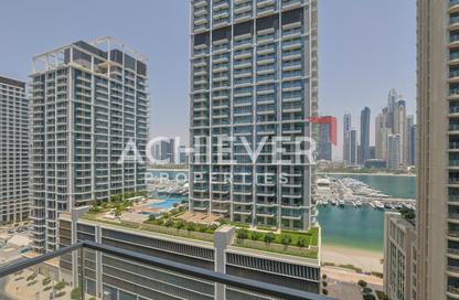 شقة - 2 غرف نوم - 2 حمامات للايجار في برج Beach Isle 2 - بيتش آيل - إعمار بيتشفرونت - دبي هاربور - دبي