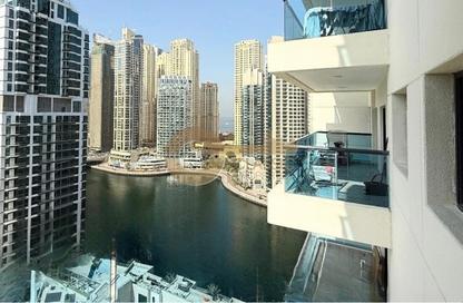 Apartment - 1 Bedroom - 2 Bathrooms for sale in Time Place Tower - Dubai Marina - Dubai