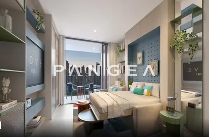 Apartment - Studio - 1 Bathroom for sale in Rove Home Marasi Drive - Business Bay - Dubai