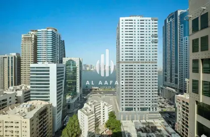 Apartment - 1 Bedroom - 2 Bathrooms for rent in Babel Towers - Al Majaz 3 - Al Majaz - Sharjah