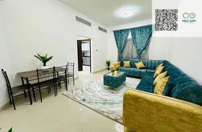 Apartment - 1 Bedroom - 2 Bathrooms for rent in Sheikh Jaber Al Sabah Street - Al Naimiya - Al Nuaimiya - Ajman