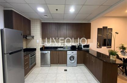 Apartment - 1 Bedroom - 2 Bathrooms for rent in Elite Residence - Dubai Marina - Dubai