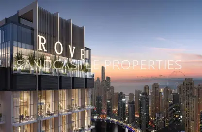 Apartment - 2 Bedrooms - 2 Bathrooms for sale in Rove Home Dubai Marina - Dubai Marina - Dubai