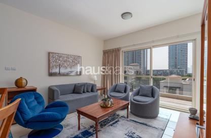 Apartment - 2 - 2 for rent in Al Dhafra 4 - Al Dhafra - Greens - Dubai