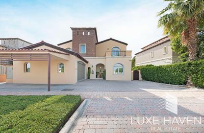 Villa - 5 - 6 for rent in Sienna Lakes - Jumeirah Golf Estates - Dubai