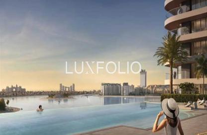 شقة - 2 غرف نوم - 2 حمامات للبيع في برج Seapoint 2 - سي بوينت - إعمار بيتشفرونت - دبي هاربور - دبي