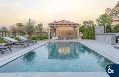 Villa - 4 Bedrooms - 5 Bathrooms for rent in Entertainment Foyer - Mediterranean Clusters - Jumeirah Islands - Dubai