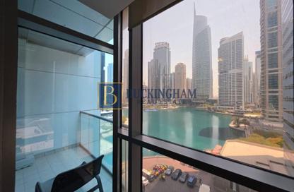 Office Space - Studio - 1 Bathroom for rent in Indigo Icon - JLT Cluster F - Jumeirah Lake Towers - Dubai