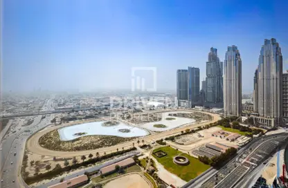 شقة - 2 غرف نوم - 2 حمامات للايجار في برج تشرشل السكني - أبراج تشرشل - الخليج التجاري - دبي