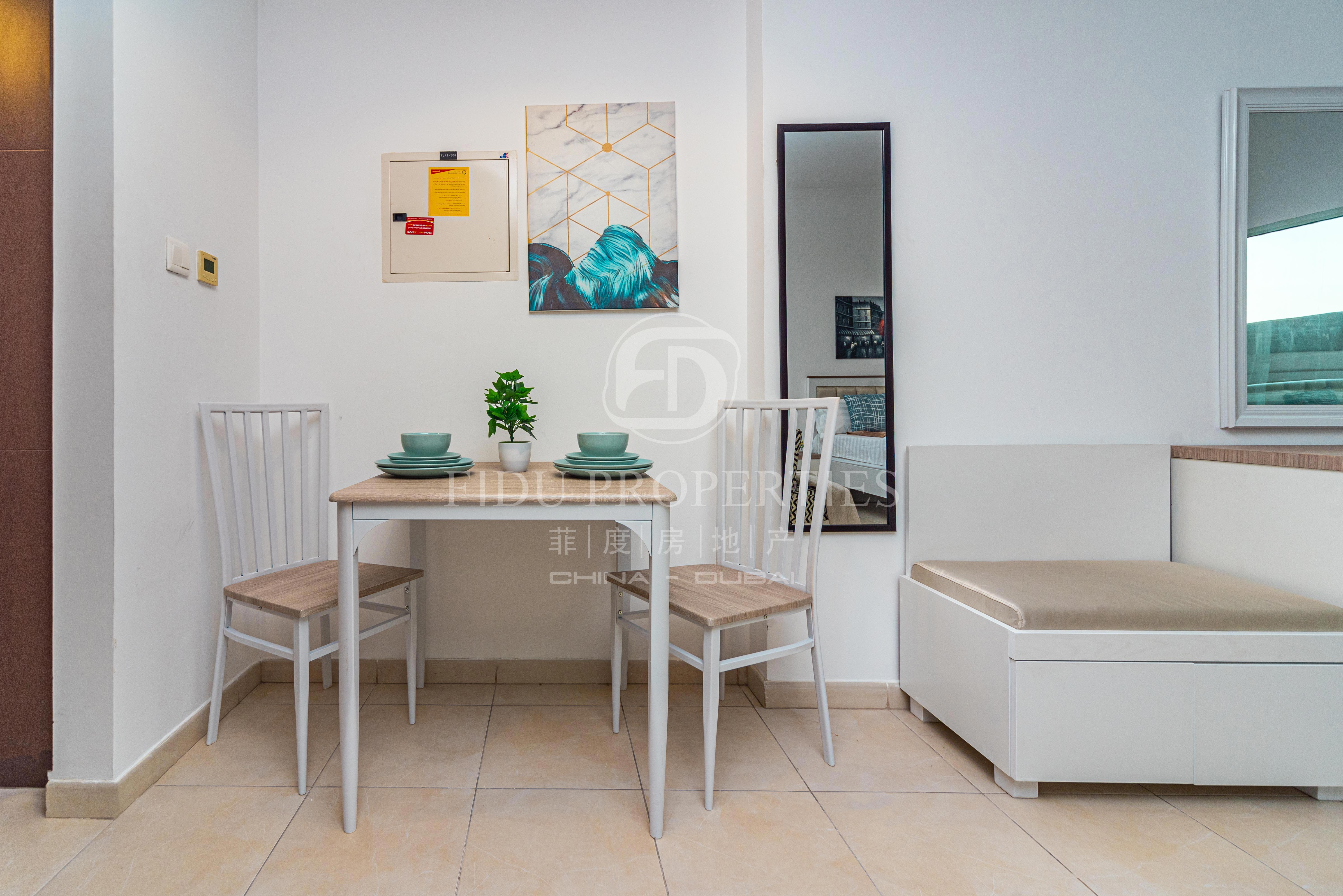 Fully Furnished Studio | Prime Downtown Location