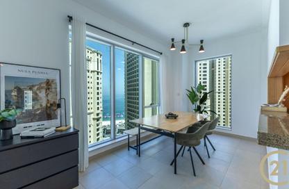 Apartment - 1 Bedroom - 1 Bathroom for rent in Shemara Tower - Marina Promenade - Dubai Marina - Dubai