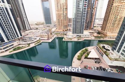شقة - غرفة نوم - 1 حمام للايجار في ليك سايد ريزيدنس - (JLT) مجمع A - أبراج بحيرات الجميرا - دبي