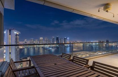 Apartment - 3 Bedrooms - 3 Bathrooms for rent in Ocean Heights - Dubai Marina - Dubai