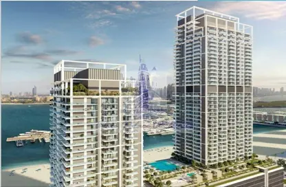 Apartment - 1 Bedroom - 1 Bathroom for sale in Beach Mansion - EMAAR Beachfront - Dubai Harbour - Dubai