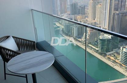 Apartment - 1 - 2 for rent in Jumeirah Gate Tower 2 - The Address Jumeirah Resort and Spa - Jumeirah Beach Residence - Dubai