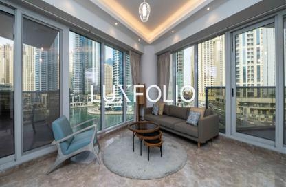 Apartment - 2 - 2 for rent in Orra Harbour Residences and Hotel Apartments - Dubai Marina - Dubai