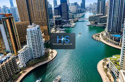 Apartment - 3 Bedrooms - 4 Bathrooms for rent in JAM Marina Residence - Dubai Marina - Dubai