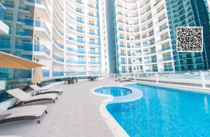 Apartment - 1 Bedroom - 2 Bathrooms for rent in Oasis Tower - Al Rashidiya 1 - Al Rashidiya - Ajman