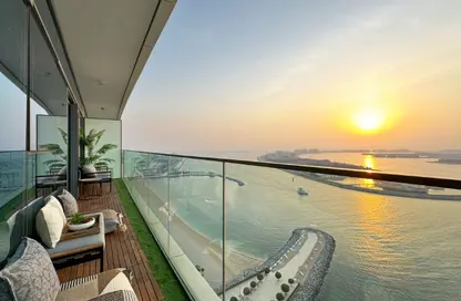 Apartment - 2 Bedrooms - 2 Bathrooms for rent in Beach Vista Tower 1 - Beach Vista - EMAAR Beachfront - Dubai Harbour - Dubai