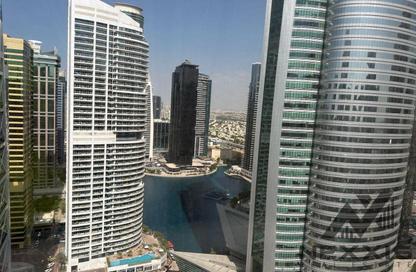 Apartment - Studio - 1 for rent in Goldcrest Executive - JLT Cluster C - Jumeirah Lake Towers - Dubai