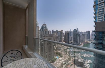Apartment - 2 Bedrooms - 2 Bathrooms for rent in Marina Heights - Dubai Marina - Dubai