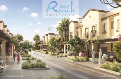 Townhouse - 2 Bedrooms - 3 Bathrooms for sale in Bloom Living - Zayed City (Khalifa City C) - Khalifa City - Abu Dhabi